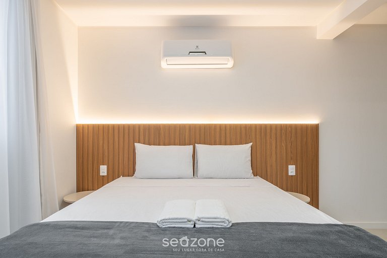 Apto c/ piscina e churrasqueira Bombinhas RNA0303