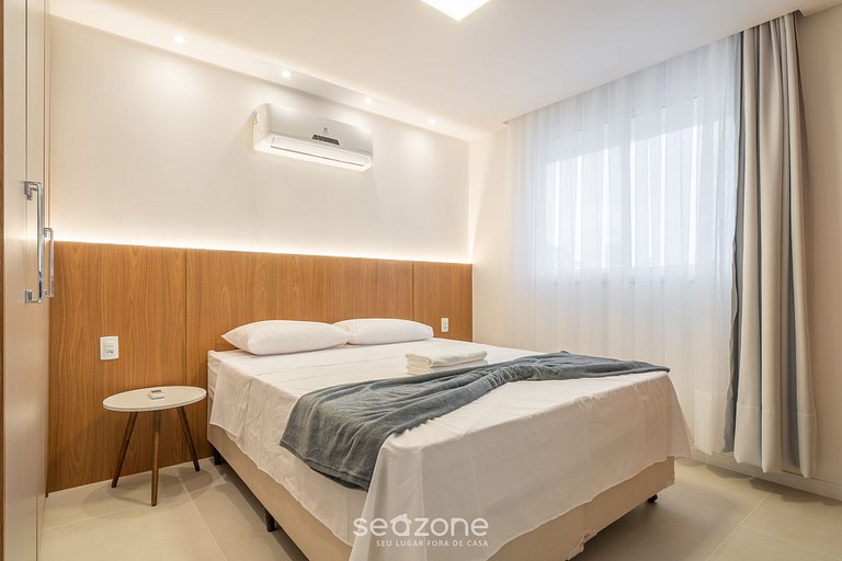 Apto c/ piscina e churrasqueira Bombinhas RNA0303