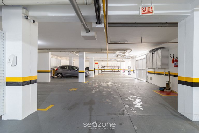 Apto com churrasq ótima localização Jurerê CCB103