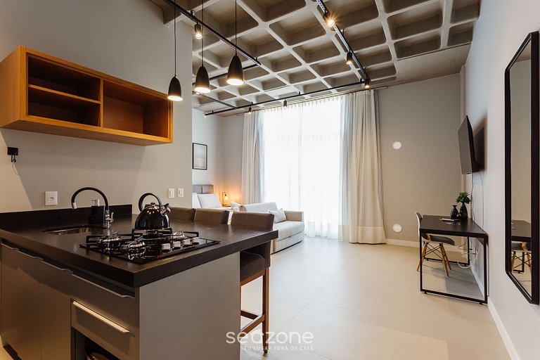 Cómodo estudio a 600 m de Praia de Canas TPS210