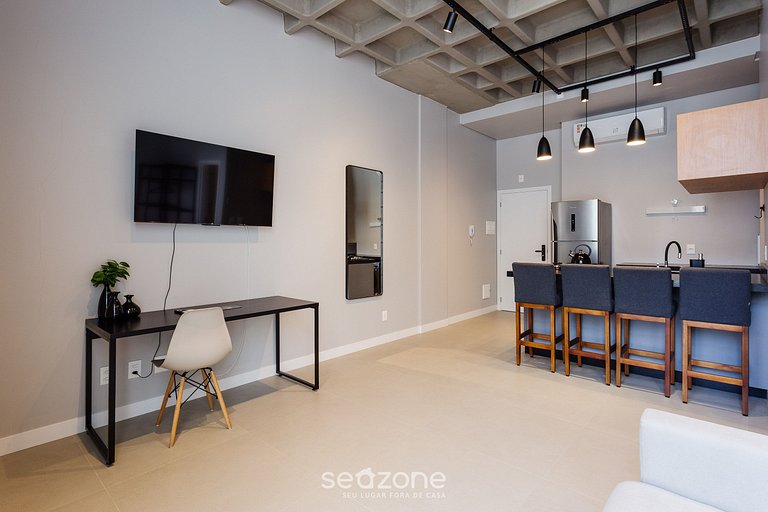 Cómodo estudio a 600 m de Praia de Canas TPS210