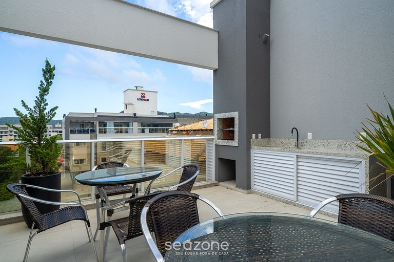 Depto c/ piscina y parrilla Bombinhas RNA0303