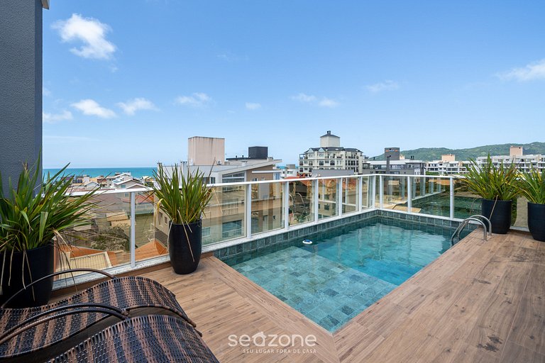 Depto c/ piscina y parrilla Bombinhas RNA0303