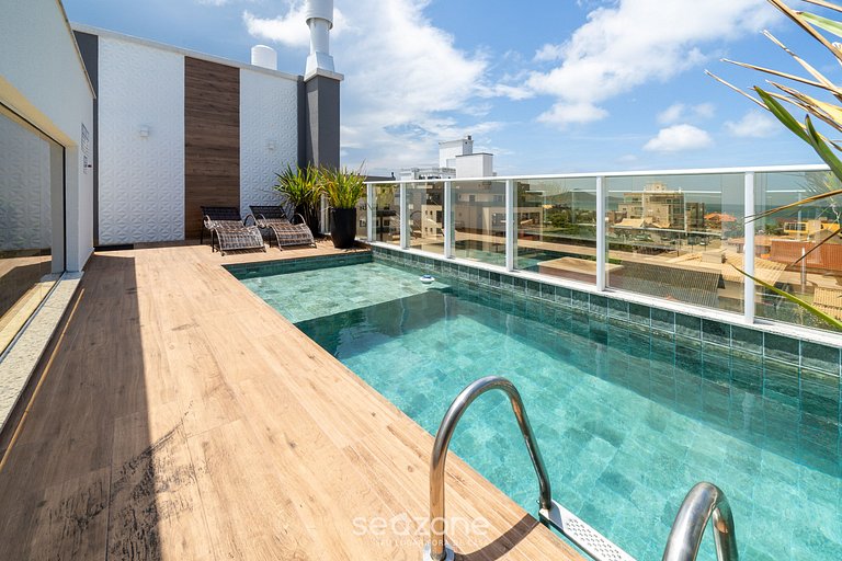 Depto c/ piscina y parrilla Bombinhas RNA0303