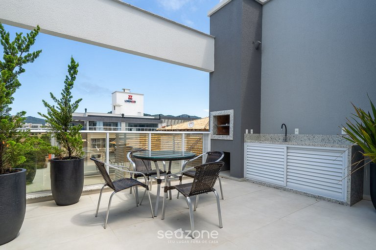 Depto c/ piscina y parrilla Bombinhas RNA0303