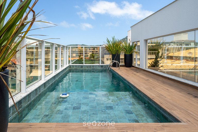 Depto c/ piscina y parrilla Bombinhas RNA0303