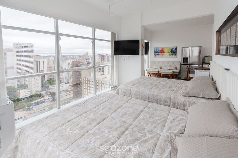 Studio lindo e bem localizado Curitiba-PR ESR1912