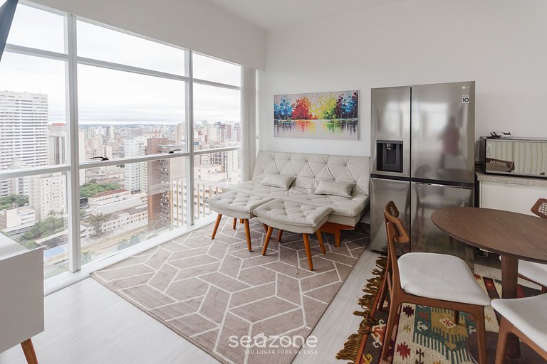 Hermoso y bien ubicado estudio Curitiba-PR ESR1912