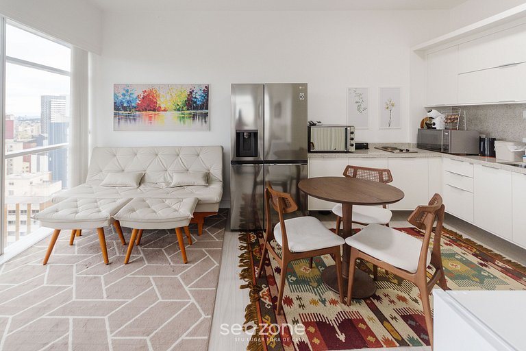 Hermoso y bien ubicado estudio Curitiba-PR ESR1912