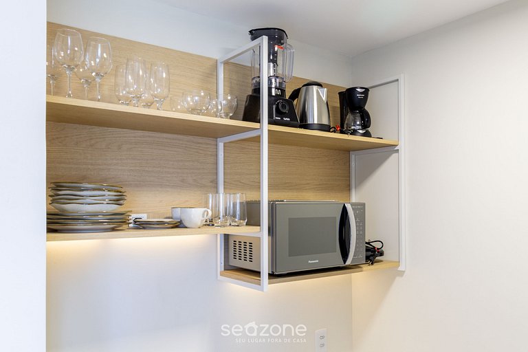 Cómodo apartamento en el centro de Floripa EVA704