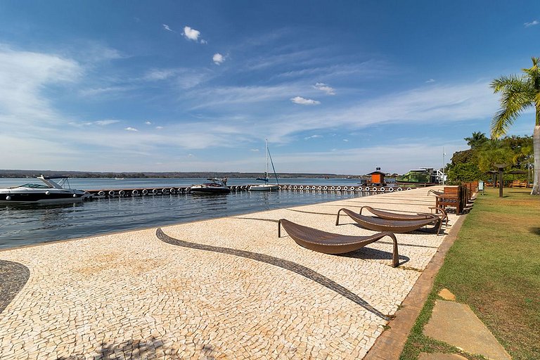 Apto en condominio con piscina y barbacoa CLR314