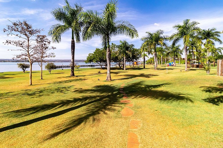 Apto en condominio con piscina y barbacoa CLR314