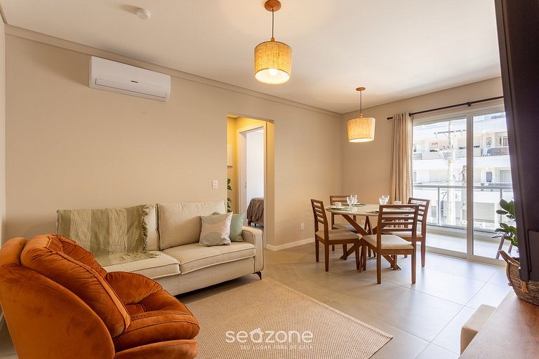 Apto 2 suites cerca de la playa Floripa-SC STN205