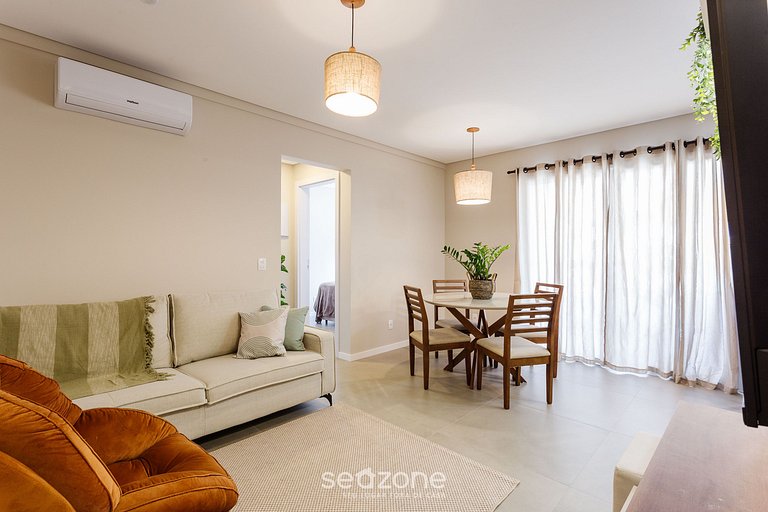 Apto 2 suites cerca de la playa Floripa-SC STN205