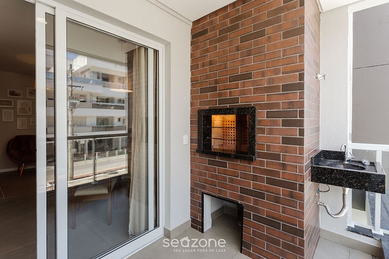 Apto 2 suites cerca de la playa Floripa-SC STN205