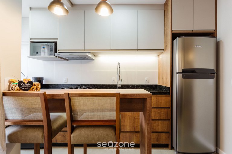 Apto 2 suites cerca de la playa Floripa-SC STN205