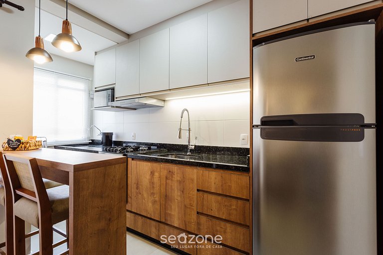 Apto 2 suites cerca de la playa Floripa-SC STN205