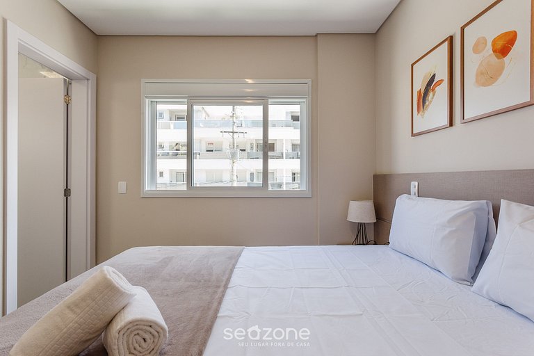 Apto 2 suites cerca de la playa Floripa-SC STN205