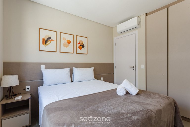 Apto 2 suites cerca de la playa Floripa-SC STN205
