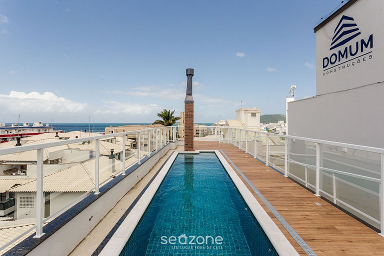 Apto 2 suites cerca de la playa Floripa-SC STN205