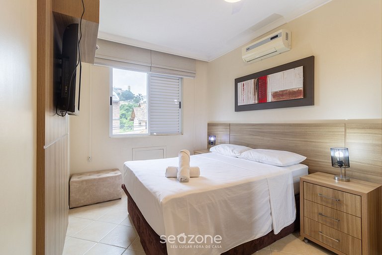 Hermoso apartamento a 500m de la playa de Jurerê CRJ101