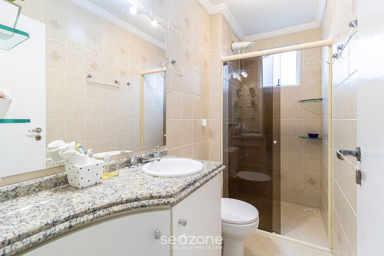 Hermoso apartamento a 500m de la playa de Jurerê CRJ101