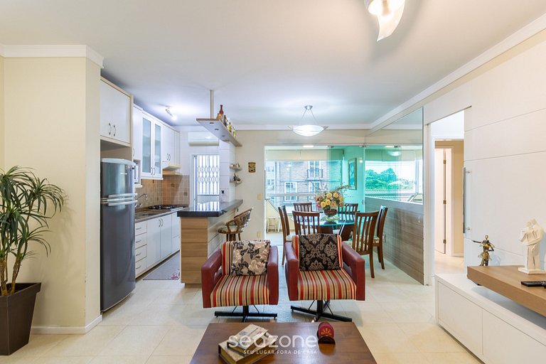 Hermoso apartamento a 500m de la playa de Jurerê CRJ101