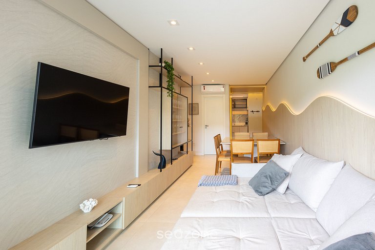 Apto elegante centro de balneário camboriú STL0702