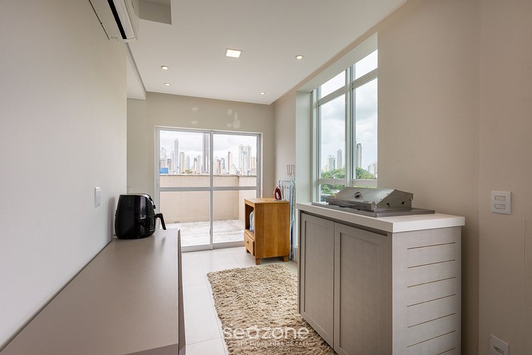 Apto 2Q c/ churrasq. prox da praia - BC - STL401