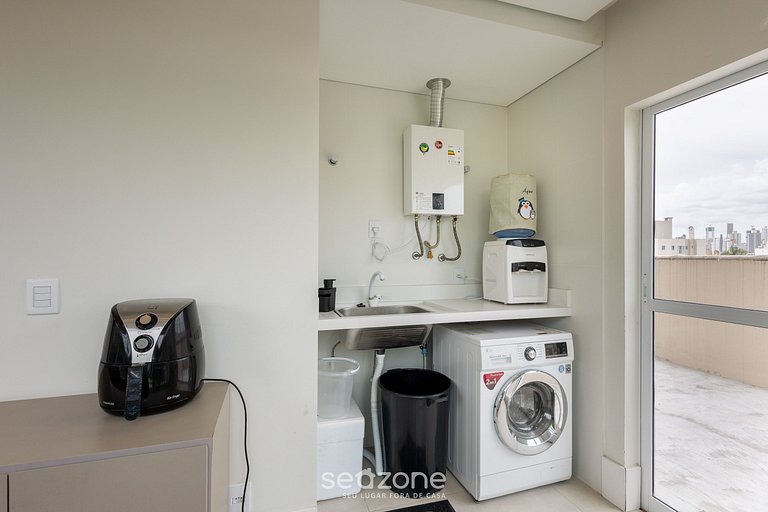 Apto 2Q c/ churrasq. prox da praia - BC - STL401