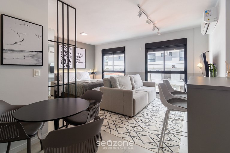 Apto no centro próx da praia em Floripa ECH113