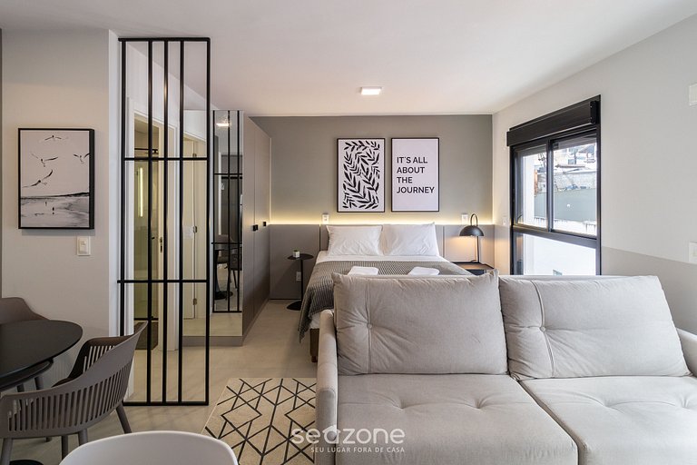 Apto en centro cerca de la playa en Floripa EC 113