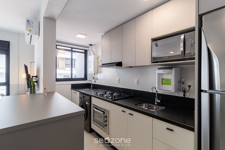 Apto en centro cerca de la playa en Floripa EC 113