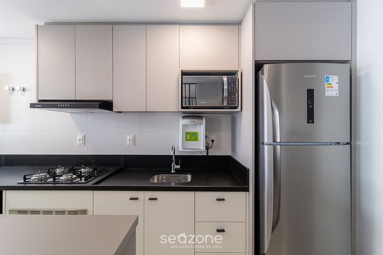 Apto no centro próx da praia em Floripa ECH113