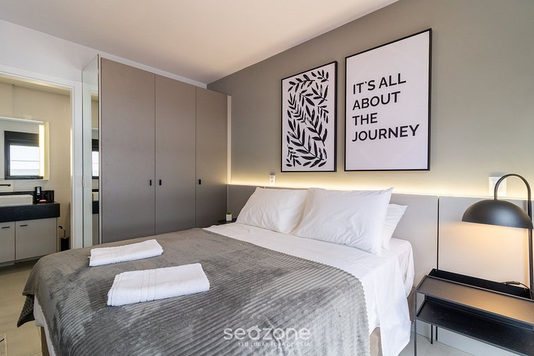 Apto en centro cerca de la playa en Floripa EC 113