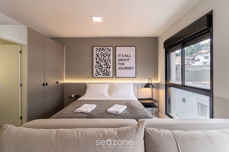 Apto en centro cerca de la playa en Floripa EC 113