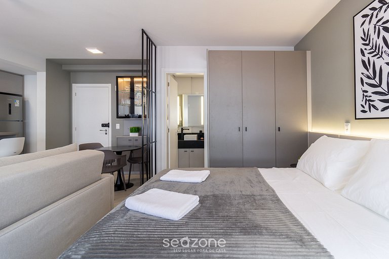 Apto no centro próx da praia em Floripa ECH113