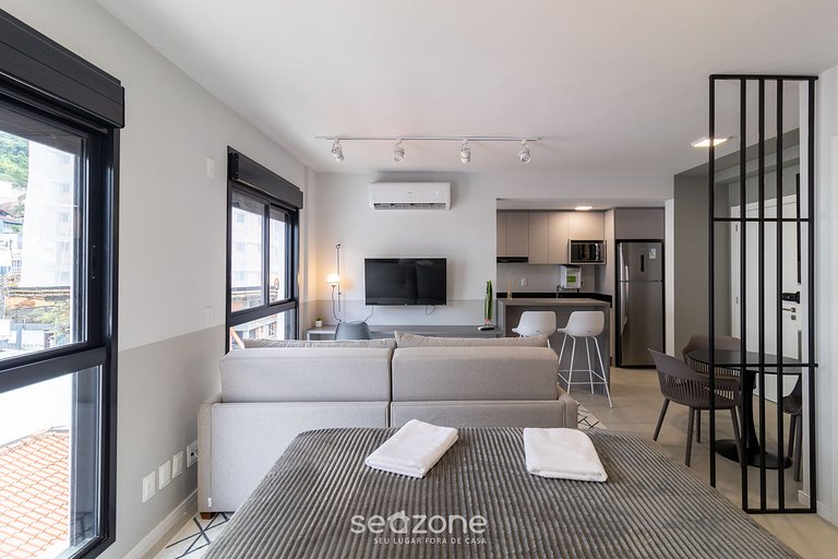 Apto en centro cerca de la playa en Floripa EC 113