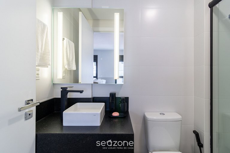 Apto no centro próx da praia em Floripa ECH113