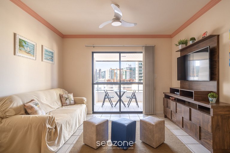 Apto com vista para o mar em Itapema GBL601