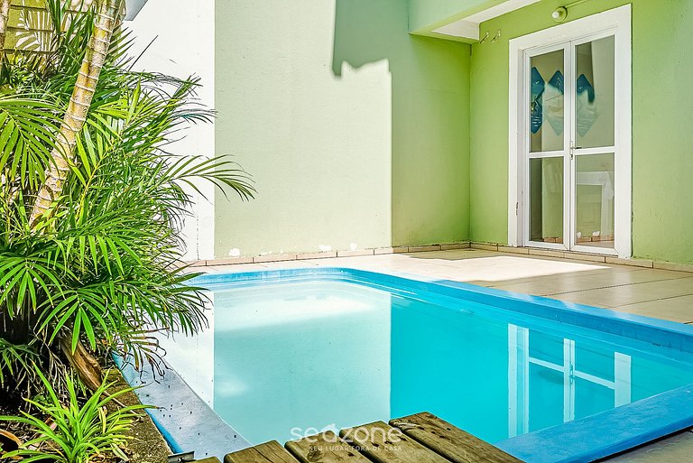 Casa con piscina 150m playa Mariscal CCM004