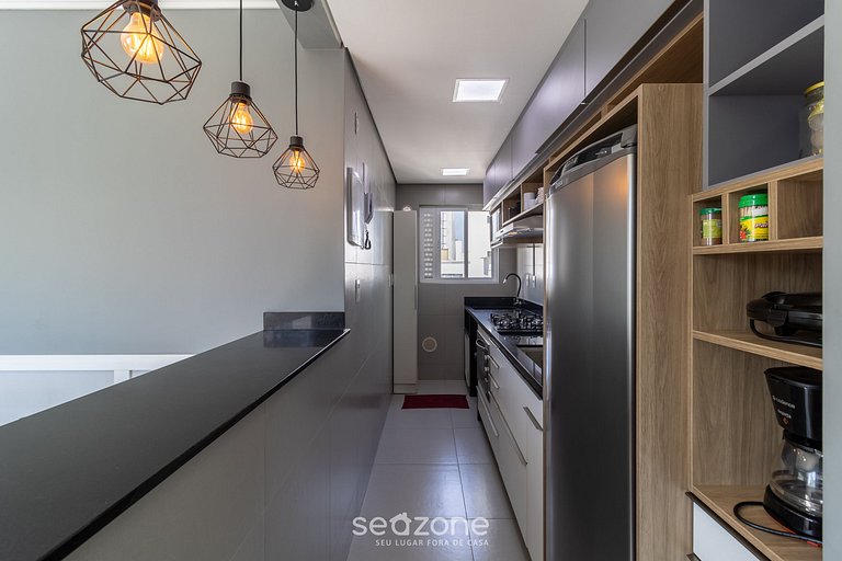 Guapo apto en centro Balneário Camboriú-SC EJF0702