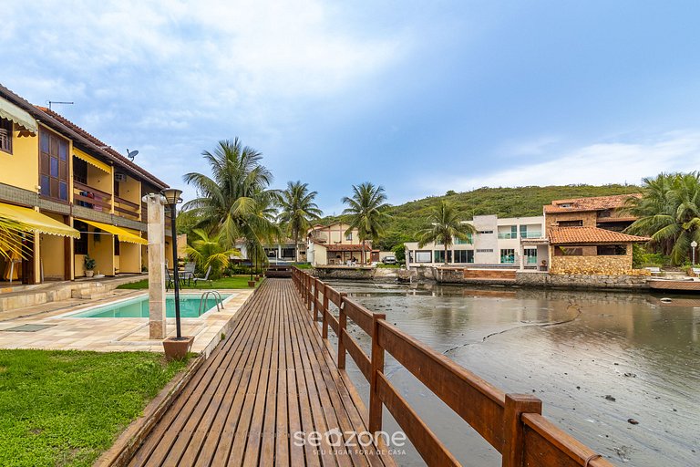 Dúplex con vista al canal Cabo Frio-RJ FNX0101