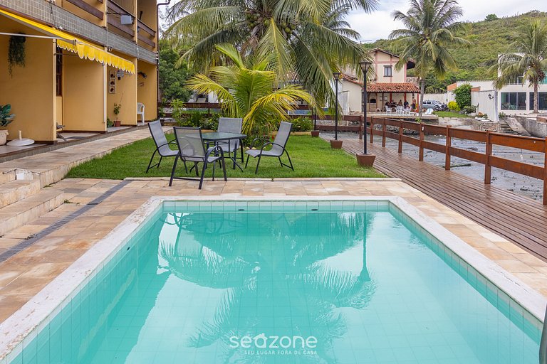 Dúplex con vista al canal Cabo Frio-RJ FNX0101