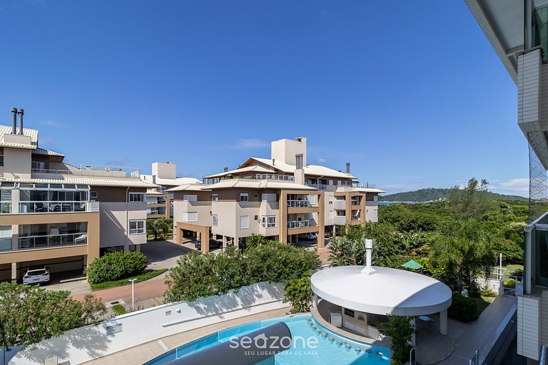 Belo apto bem próximo a Praia do Campeche RAP308