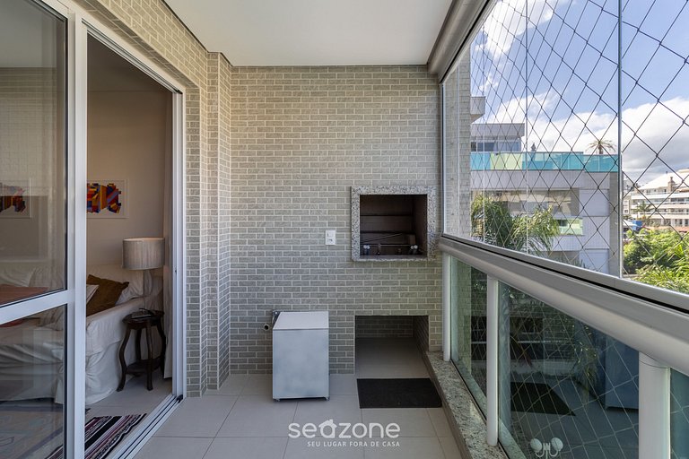 Belo apto bem próximo a Praia do Campeche RAP308