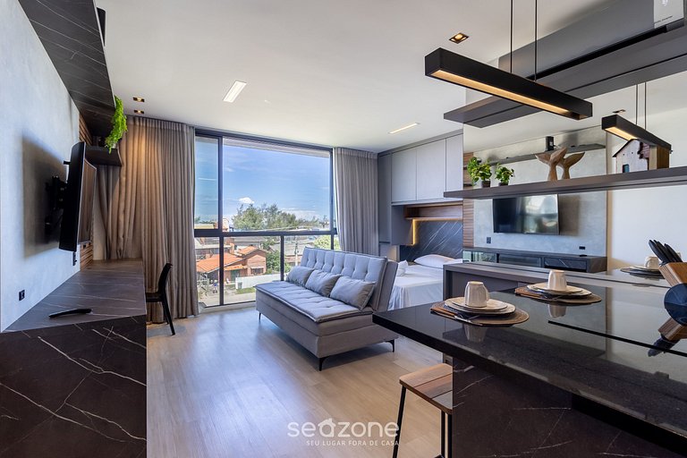 Nuevo estudio a 450m de playa Floripa-SC CCS0205