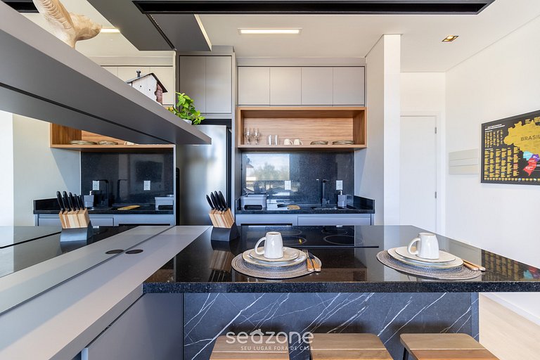 Studio novo a 450m da praia Floripa-SC CCS0205