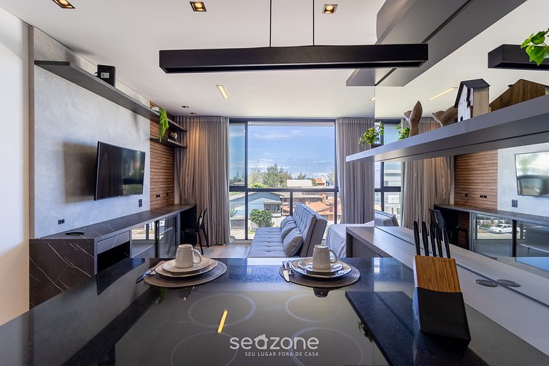 Nuevo estudio a 450m de playa Floripa-SC CCS0205