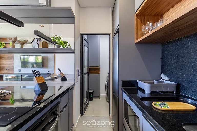 Nuevo estudio a 450m de playa Floripa-SC CCS0205